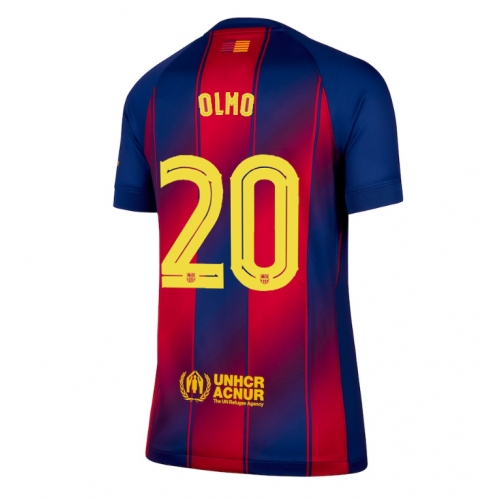 Billige Fotballdrakt Barcelona Dani Olmo #20 Replika Hjemmedrakt Dame 2025-26 Kortermet Billige Fotballdrakt Barcelona Dani Olmo #20 Replika Hjemmedrakt Dame 2025-26 Kortermet